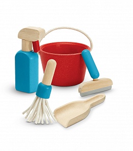 Игровой набор для уборки (Plan Toys, 3498)